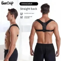 Correcteur de posture dorsale unisexe – Respirant, M au XL