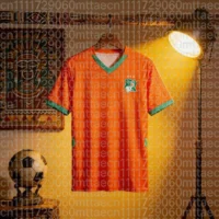 Maillot de Football Côte d'Ivoire — Unisexe Enfant & Adulte, Séchage Rapide, Tenues Assorties Famille