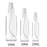 Flacon Spray Vide Rechargeable Transparent — Atomiseur Cosmétique Portable 20ml / 30ml / 50ml — Voyage & Sac à Main